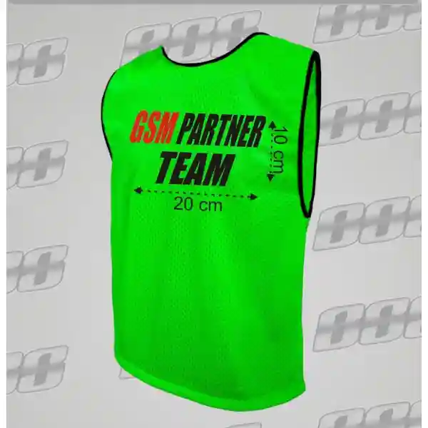 Pettorine sportive - verde